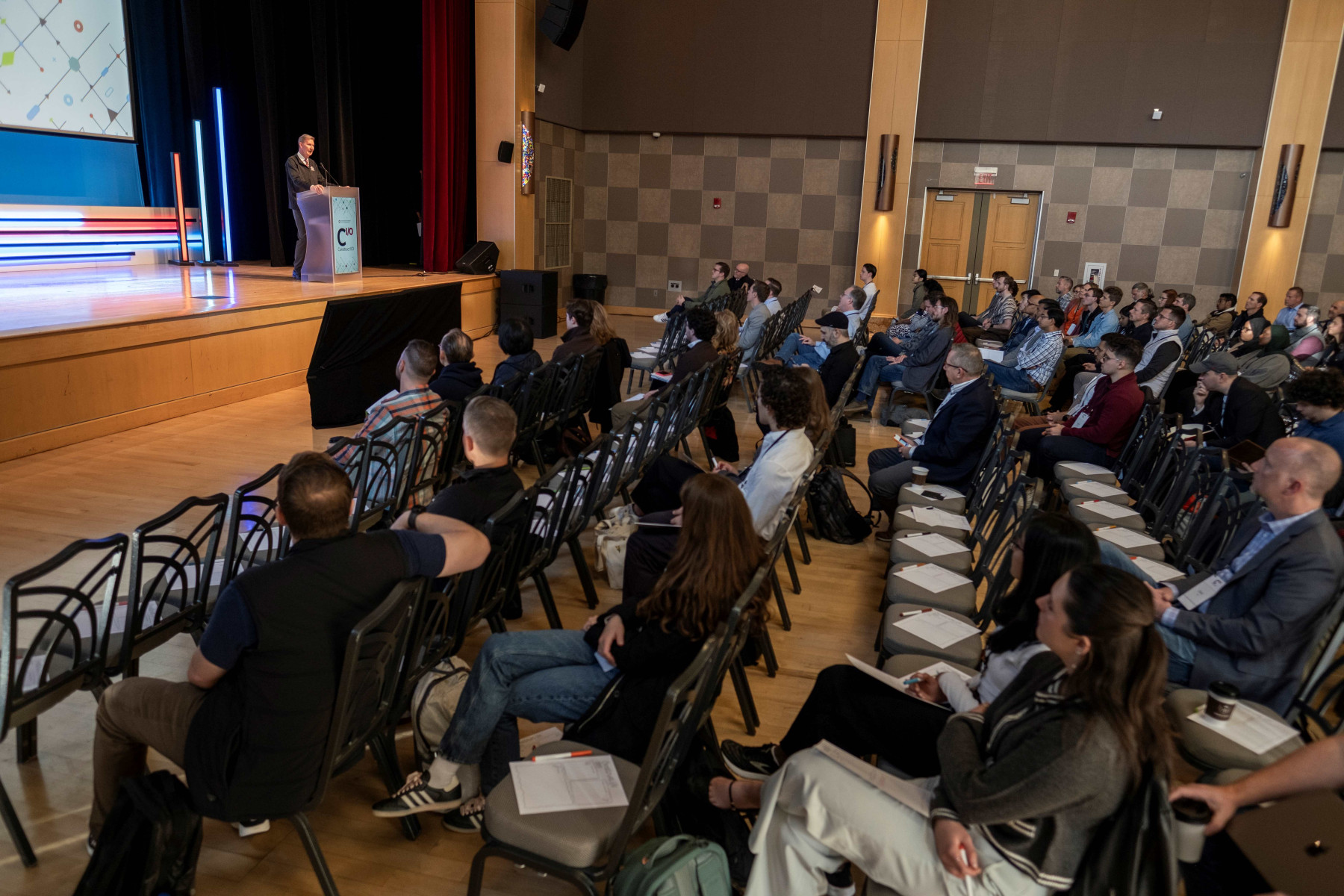 president carter speaking at construct i/o