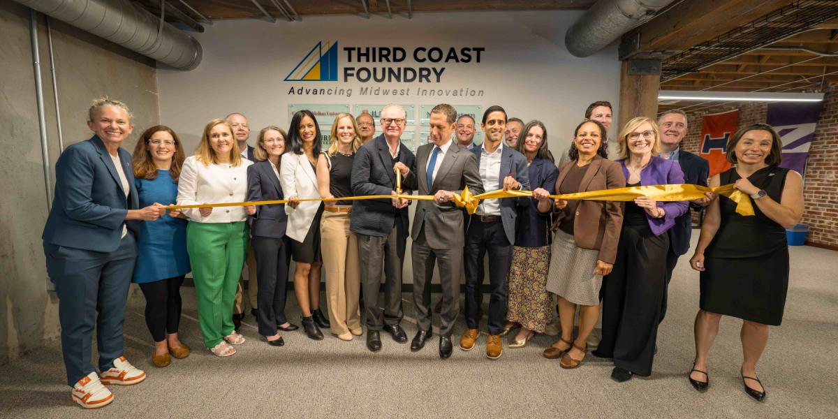 San Francisco Mayor Daniel Lurie led the Third Coast Foundry Ribbon Cutting.