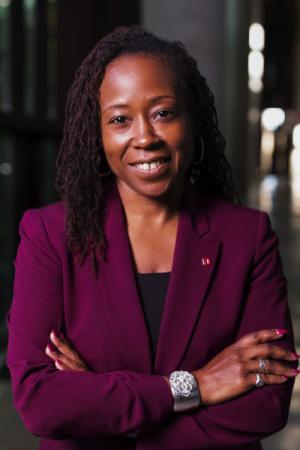 Photo portrait of Ayanna Howard.